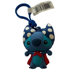 Disney Lilo & Stitch 3D Figure Bag Charm Stitch Keychain